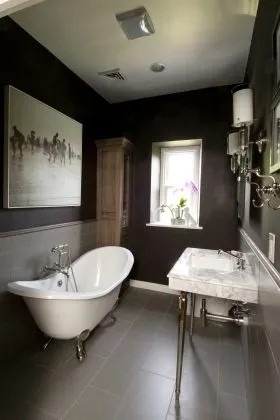 Full view of Symphony Showhouse Traditional Bathroom