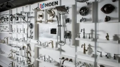 Inspirations Studio Moen faucets and hardware